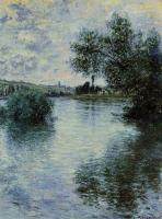 Monet, Claude Oscar - The Seine at Vetheuil